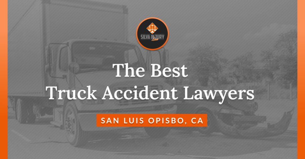 Best San Luis Obispo truck accident lawyers
