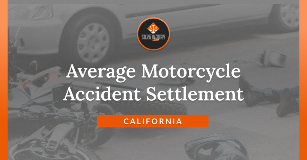 average motorcycle accident settlement in California