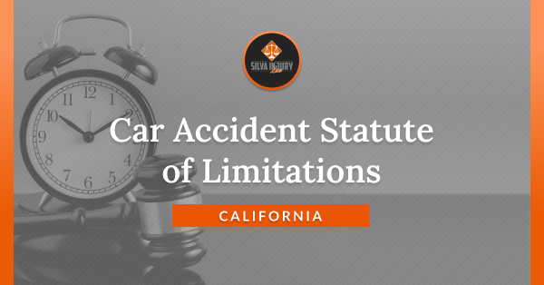 statute of limitations for California car accidents