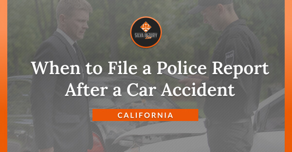 How long after an accident can you file a police report in California